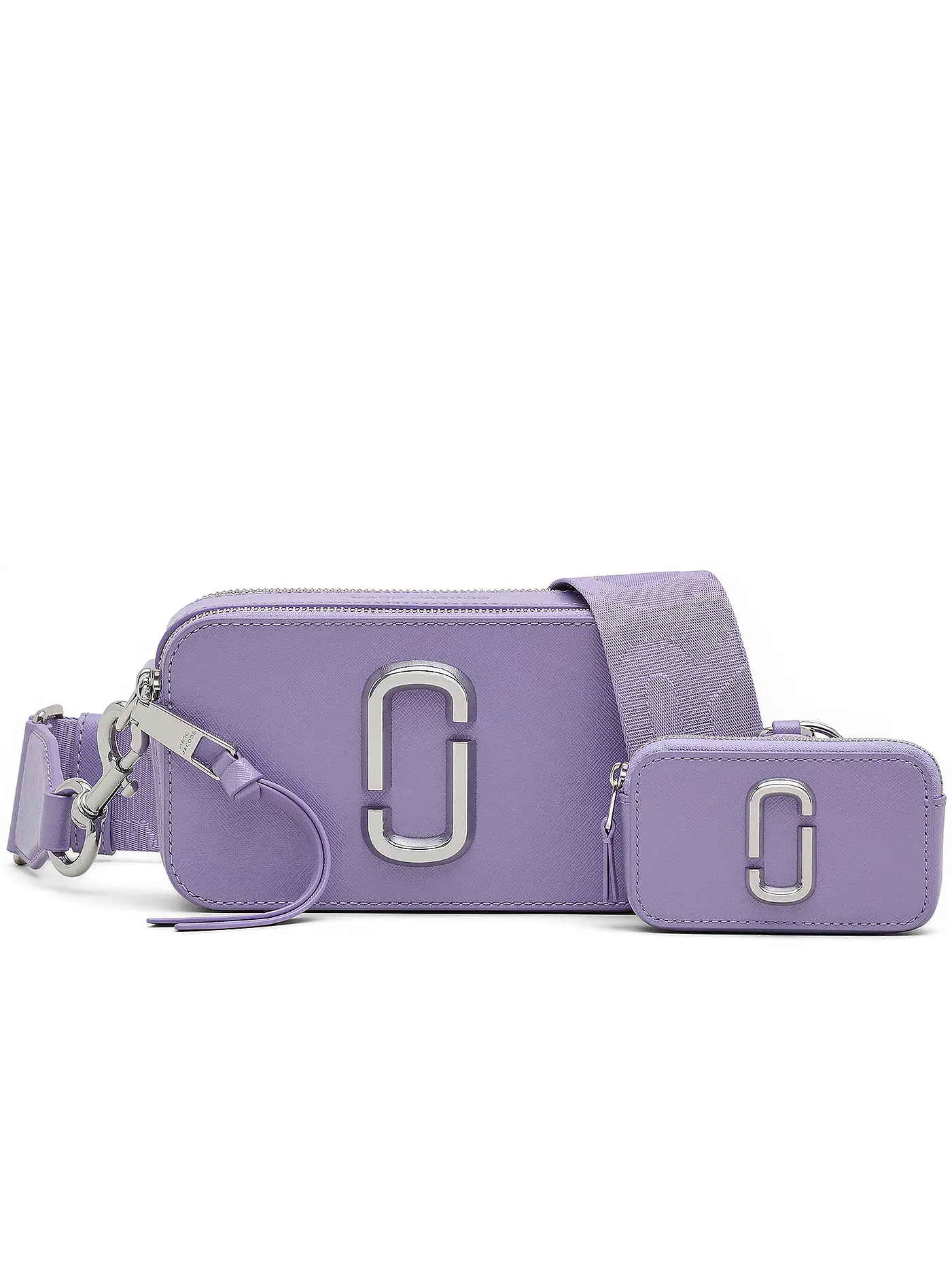 MARC JACOBS | Ledertasche - Mini Bag THE SNAPSHOT | lila